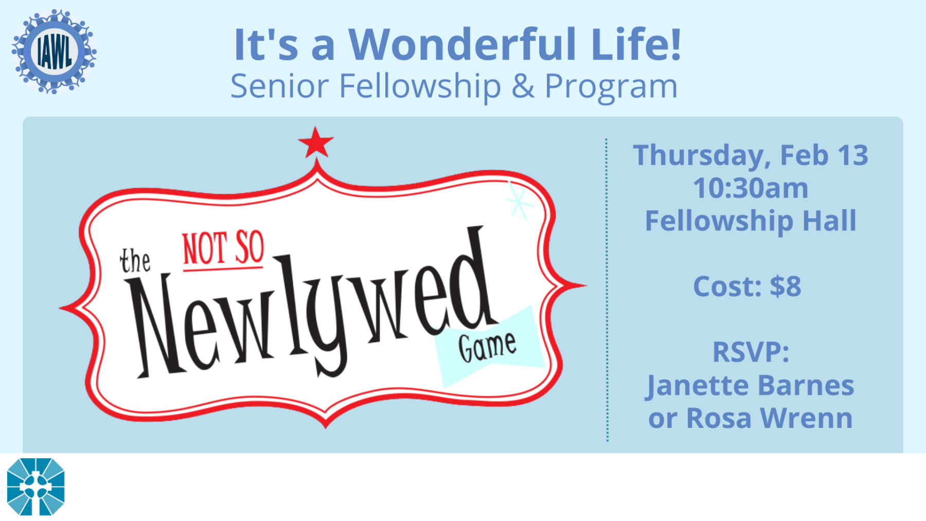 It's a Wonderful Life! Senior Fellowship & Program