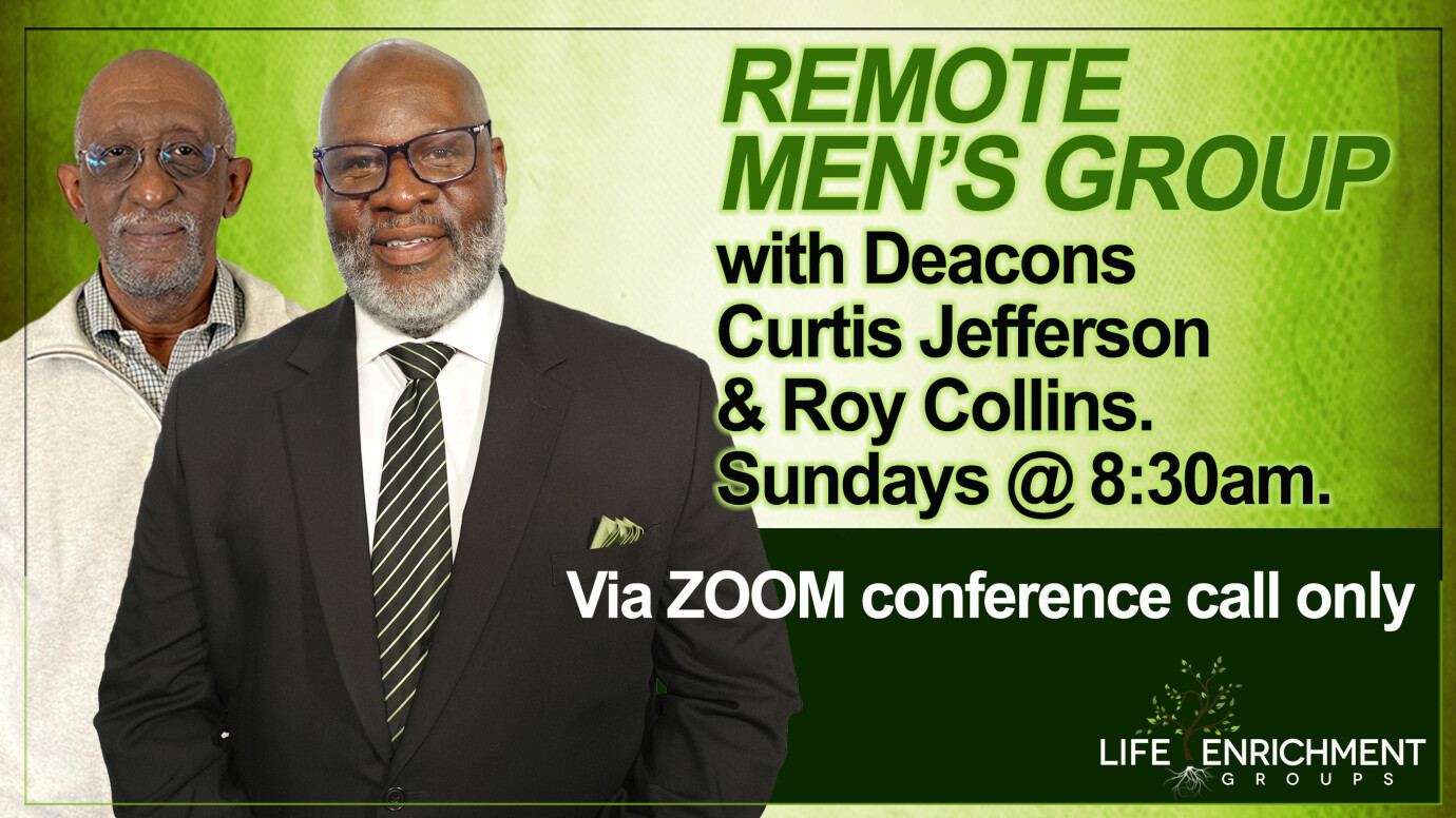 Life Enrichment Groups - Remote Men's Group