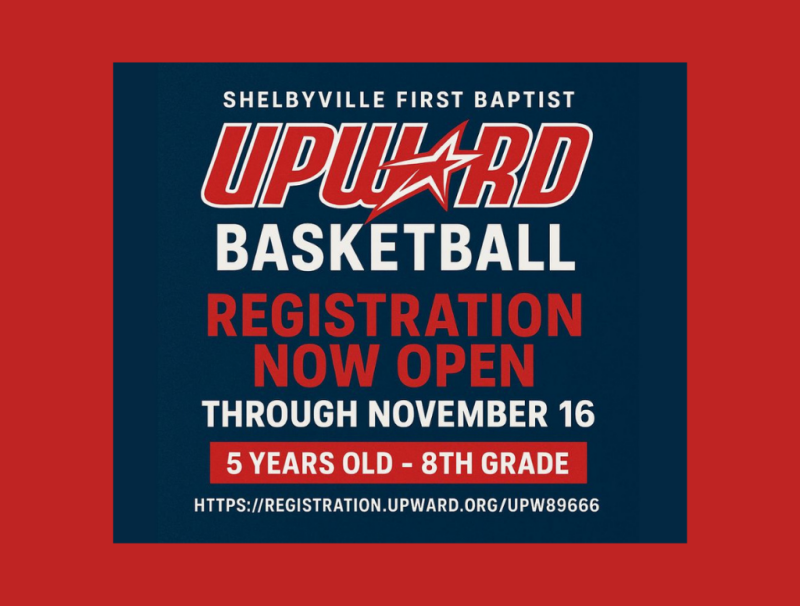 UPWARD Basketball Registration - Now through November 16th