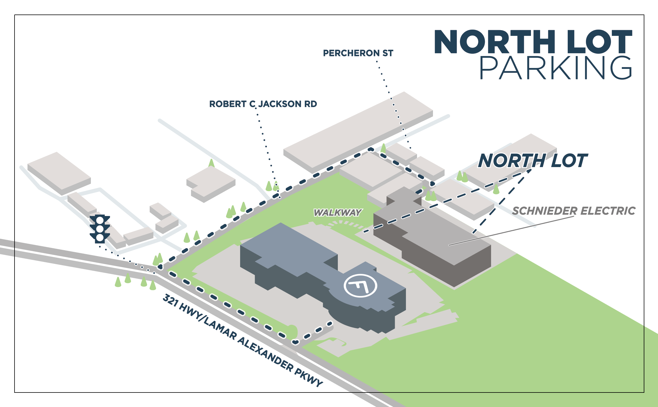 North Lot Map