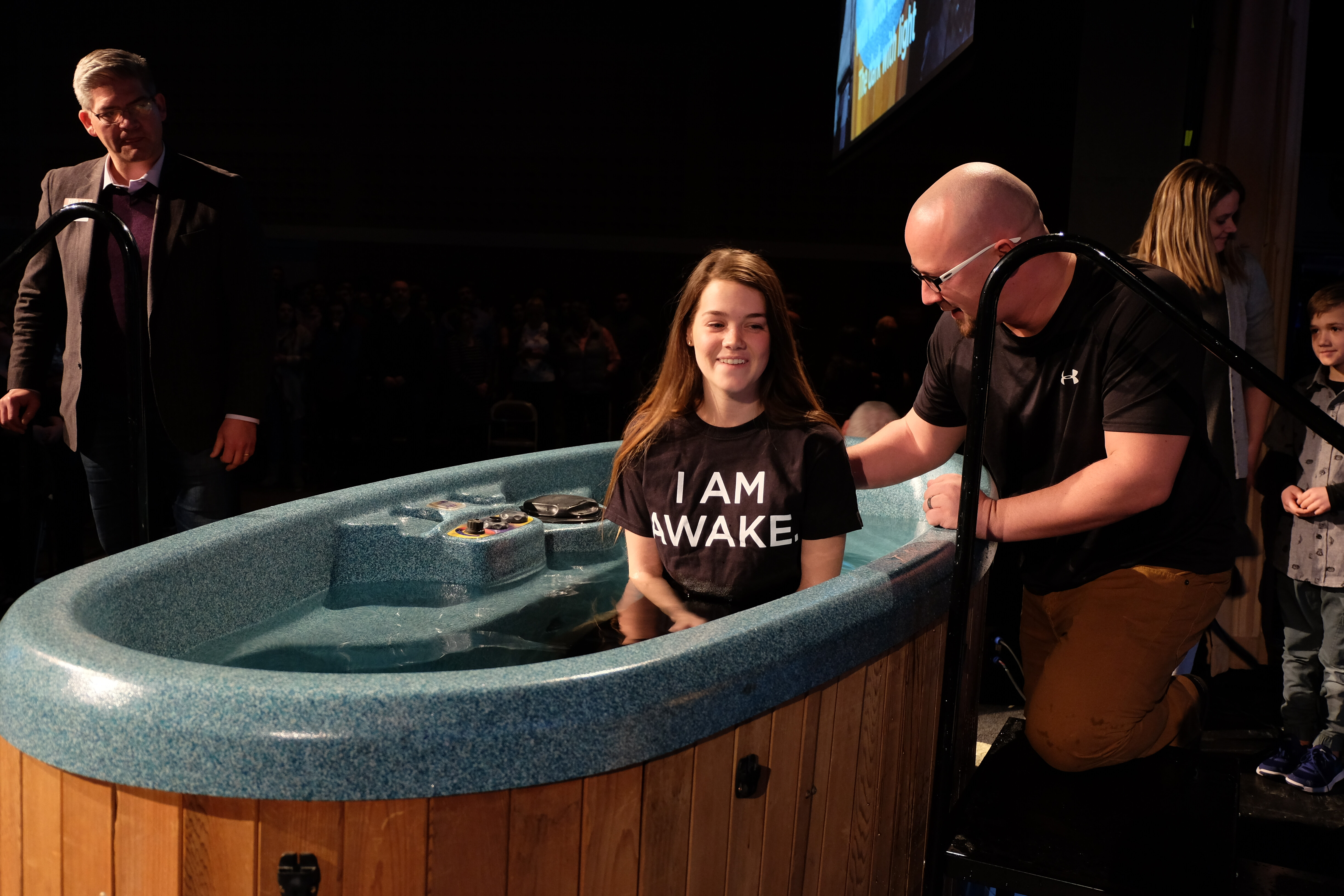 Following Jesus' example in baptism