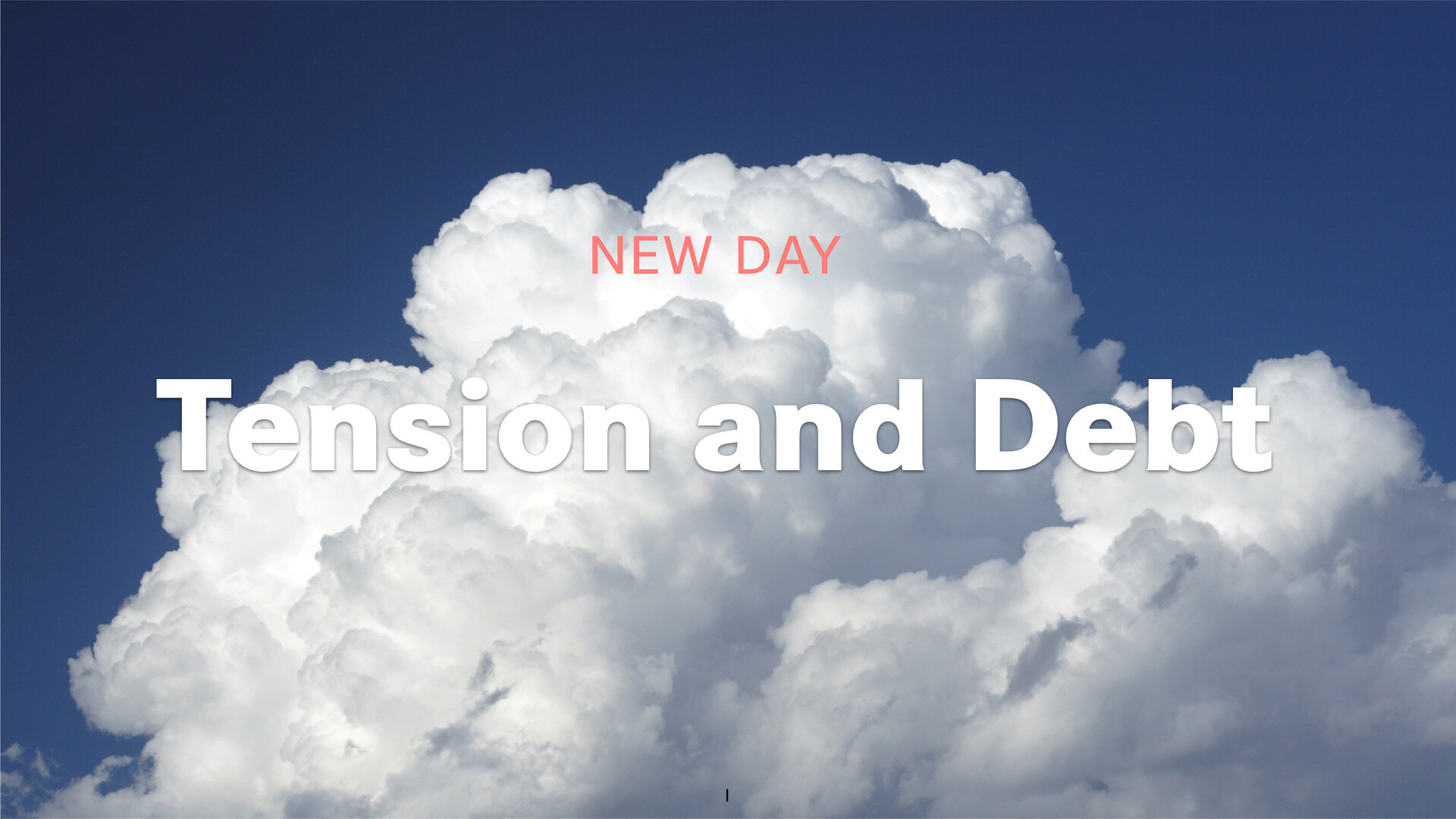 Tension and Debt (Audio) episode artwork