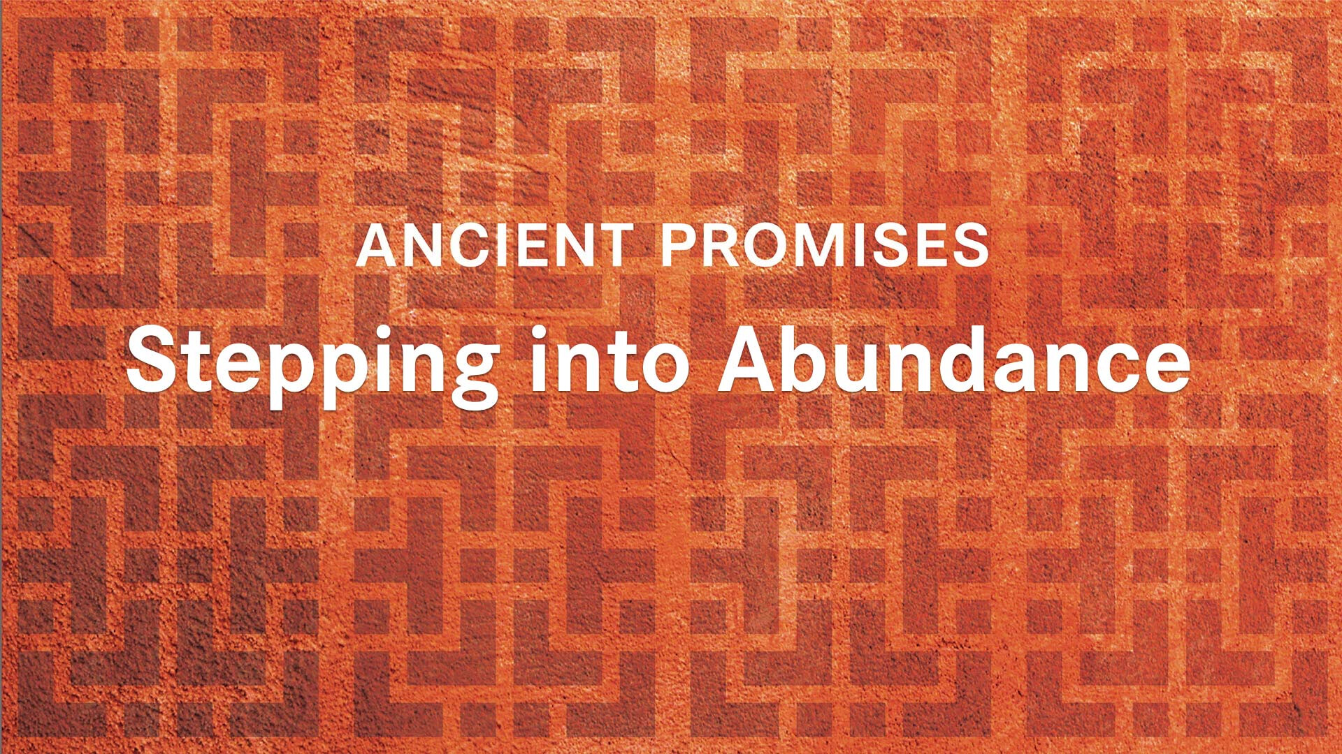 Stepping into Abundance (Audio) episode artwork