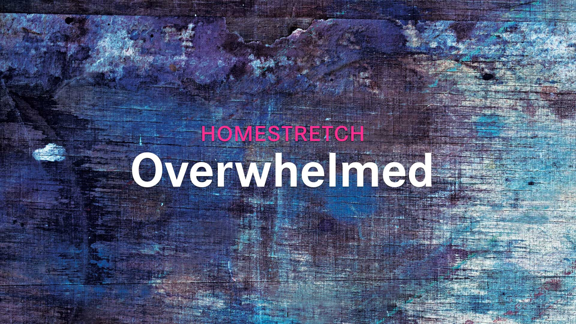 Overwhelmed (Audio) episode artwork