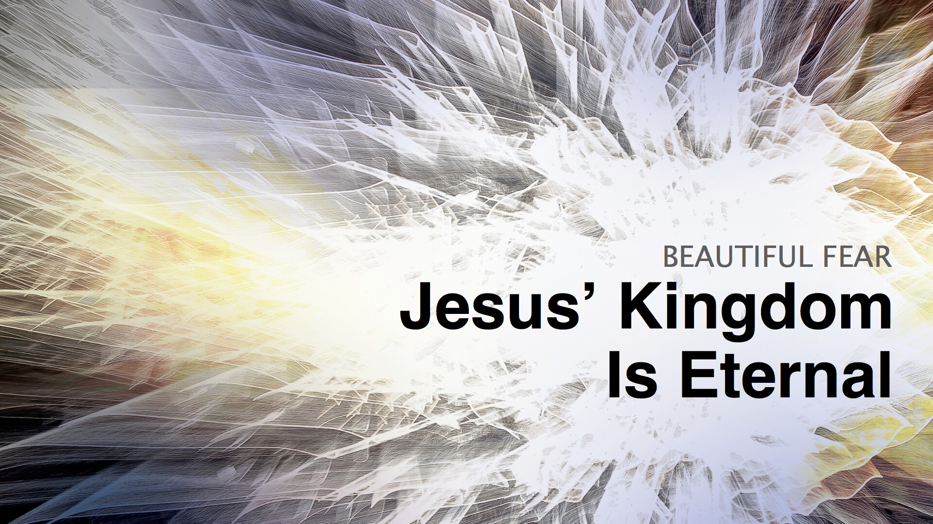 Jesus' Kingdom Is Eternal (Audio) episode artwork