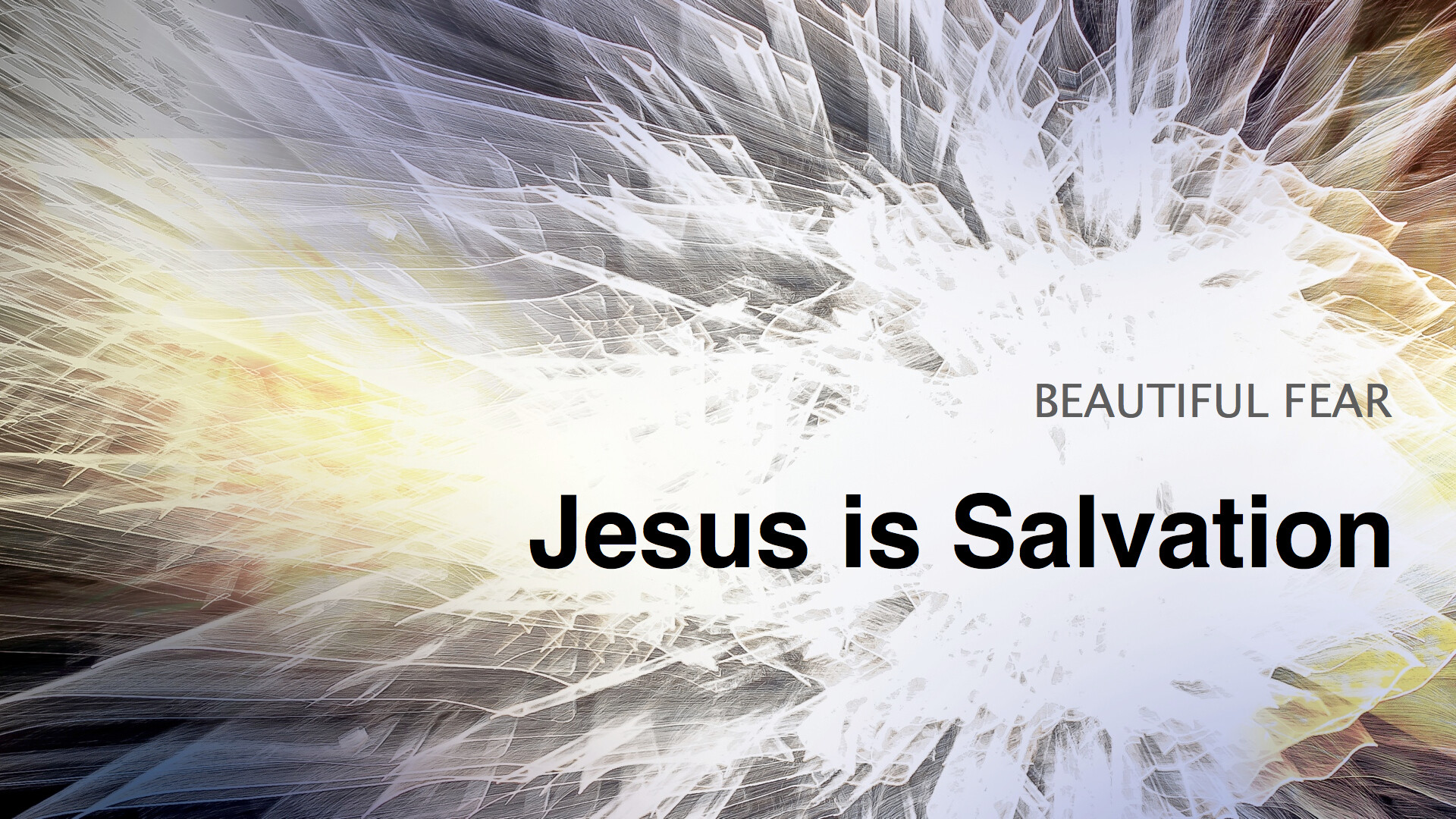 Jesus Is Salvation (Audio) episode artwork