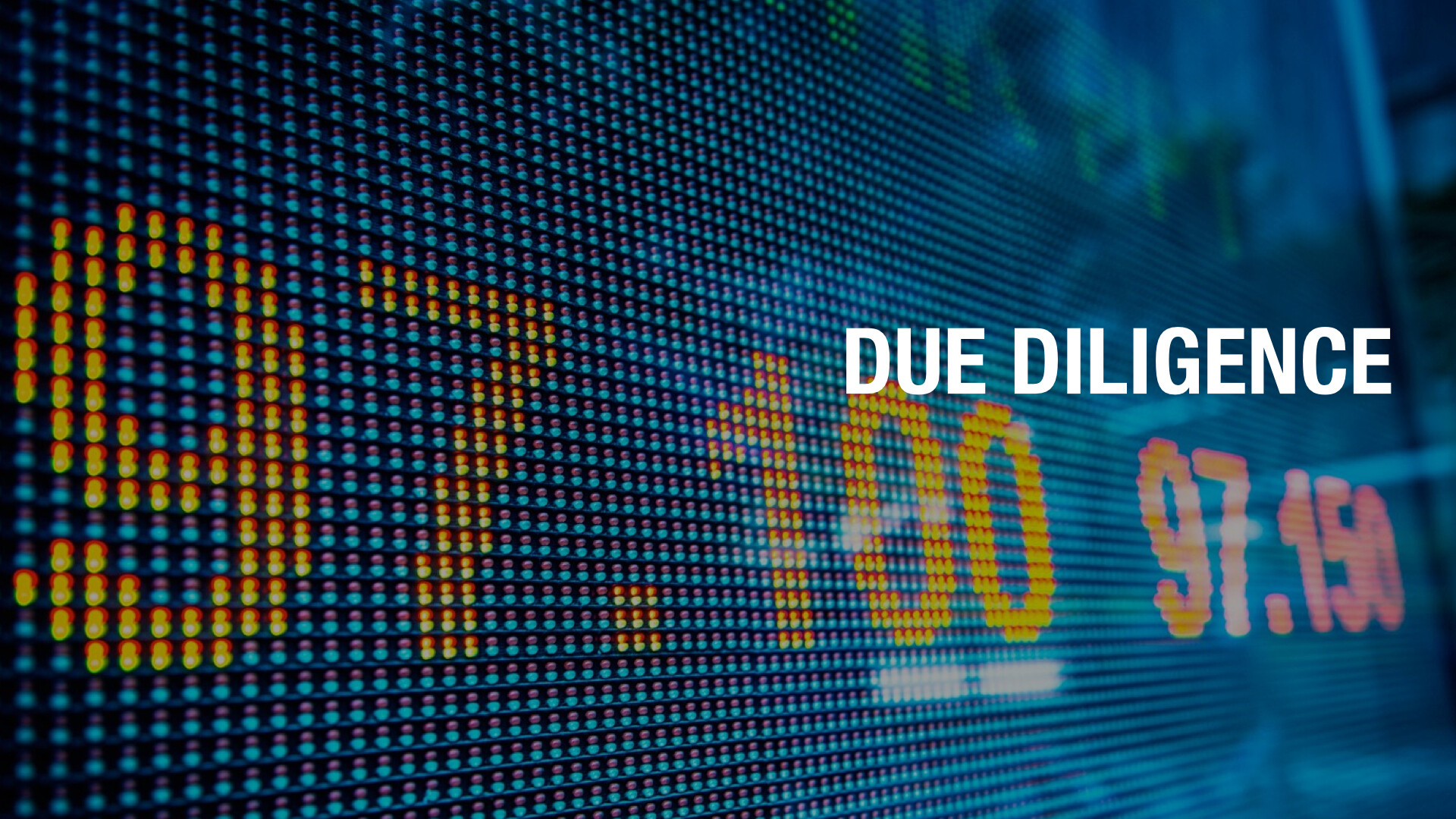 Due Diligence (Audio) episode artwork