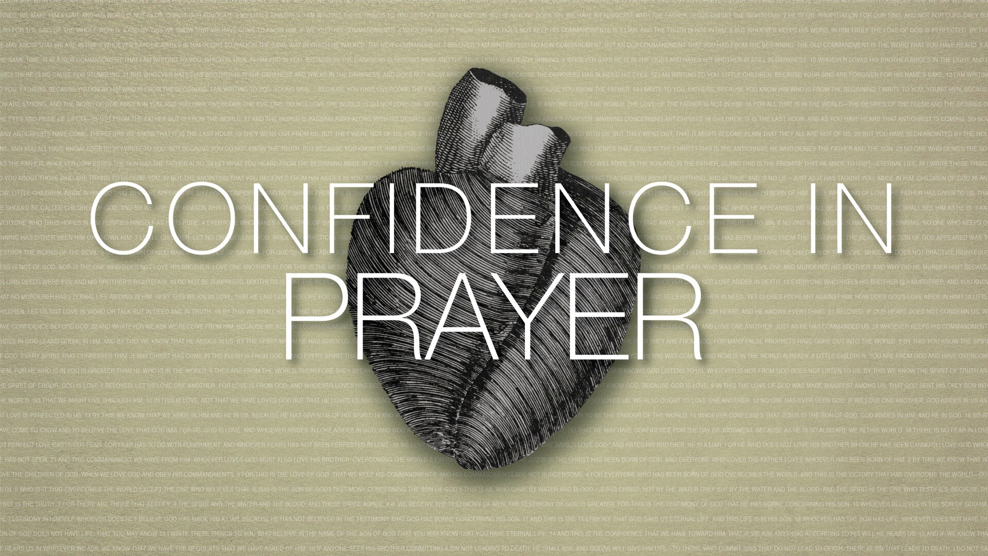 Confidence in Prayer (Audio) episode artwork