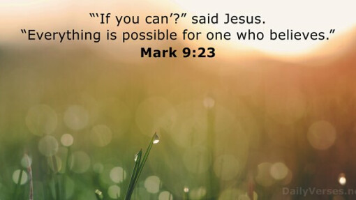 Verse of the Day - April 21