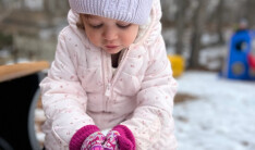Snow play