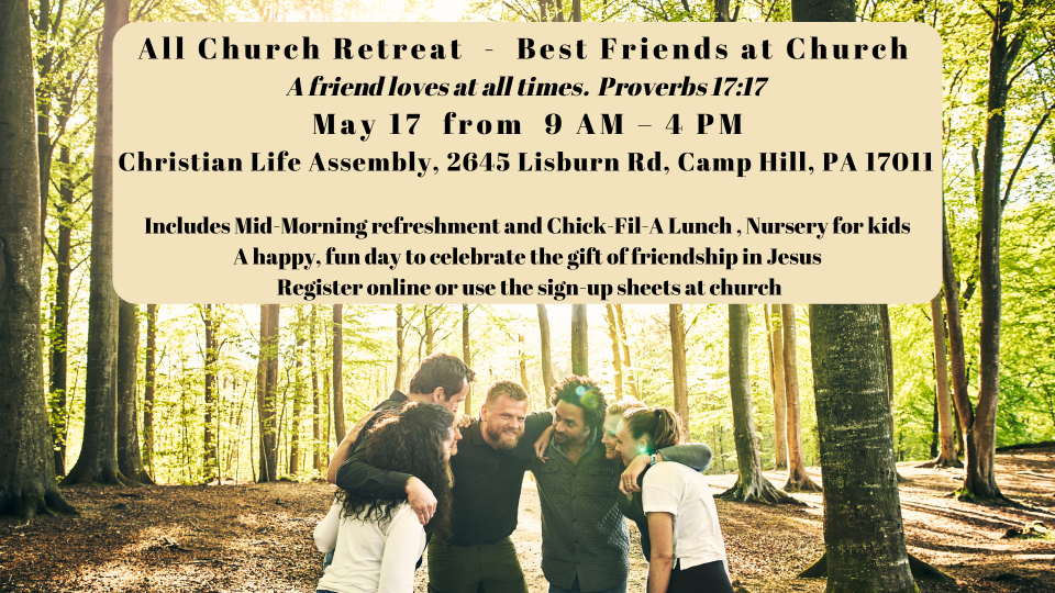 All Church Retreat - Best Friends at Church
