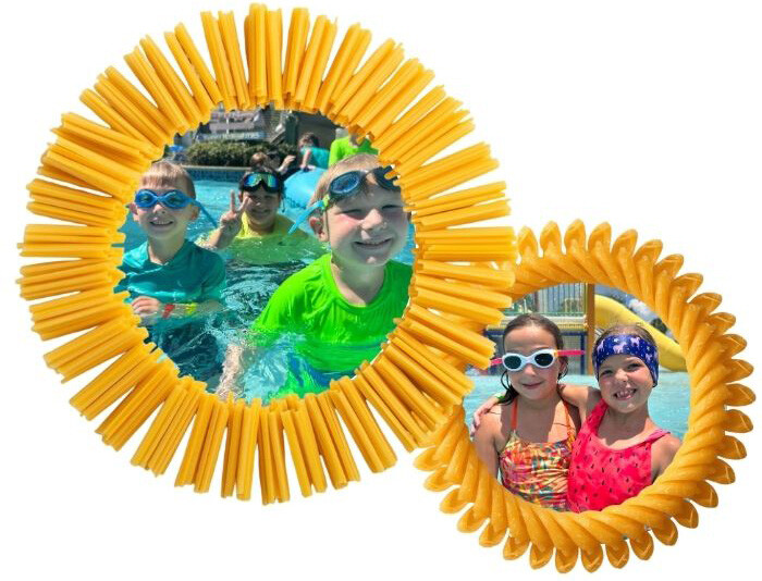 camp xp campers swimming