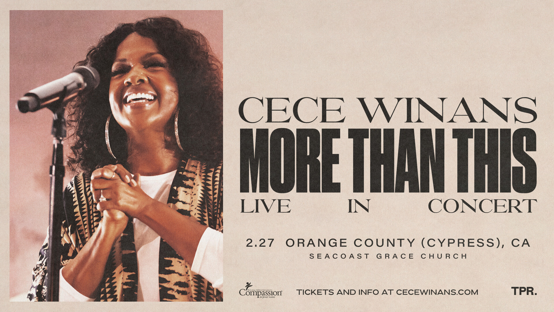 CeCe Winans: More Than This Tour