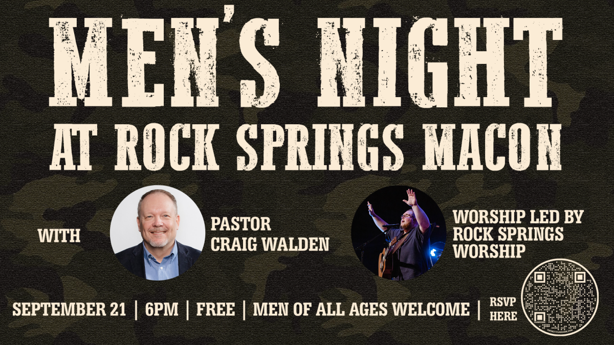 Men's Night at Rock Springs Macon