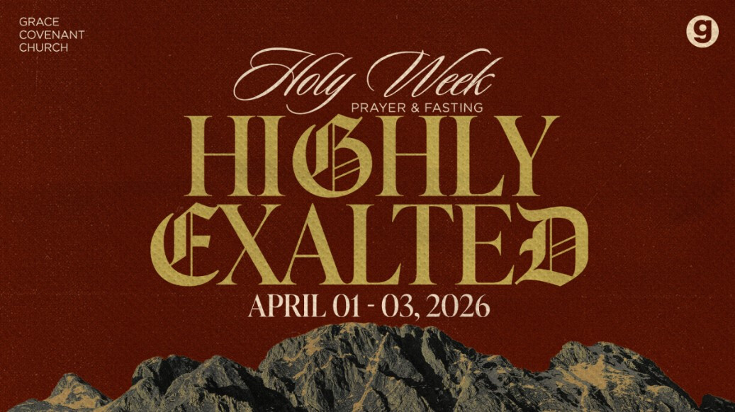 Holy Week Corporate Prayer & Fasting