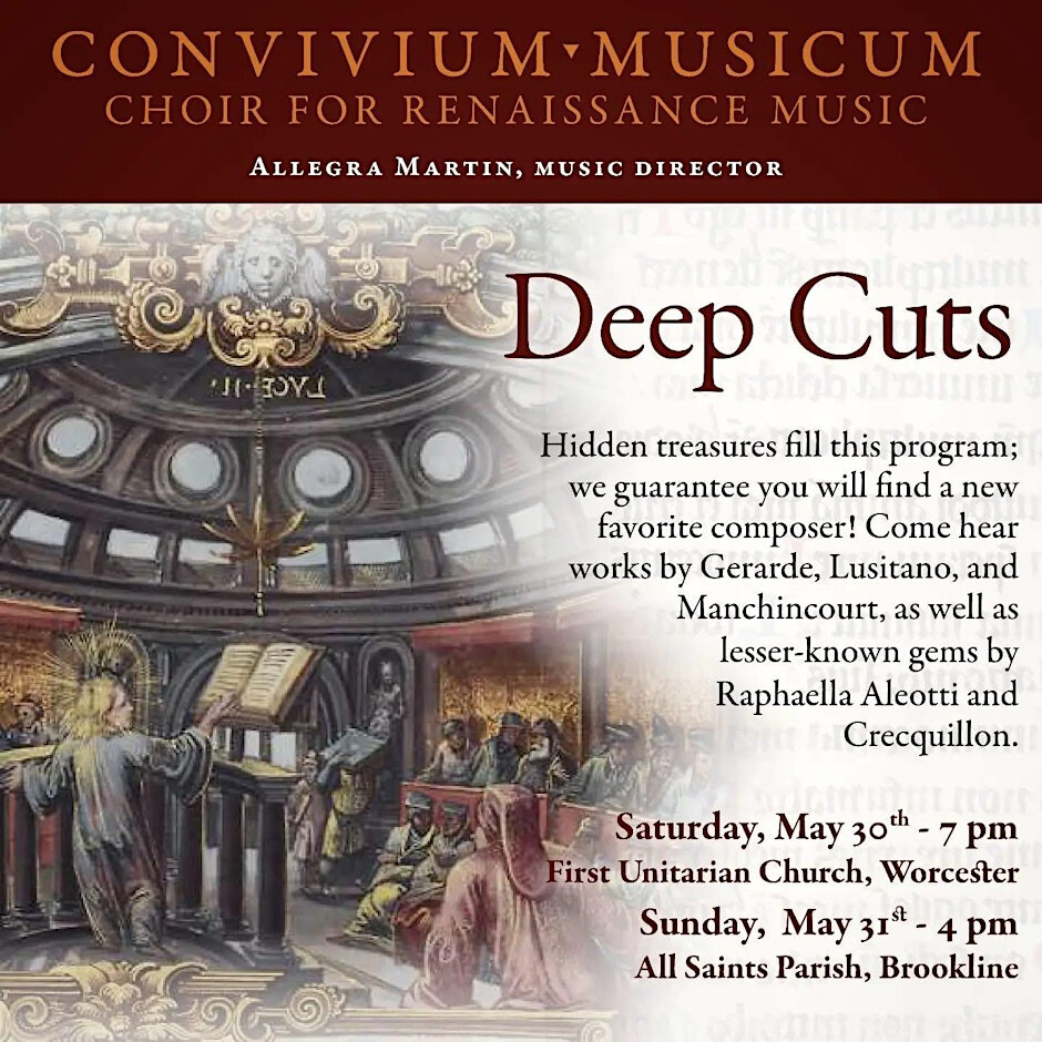 Convivium Concert:  Deep Cuts