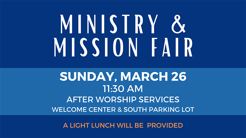 Ministry & Mission Fair