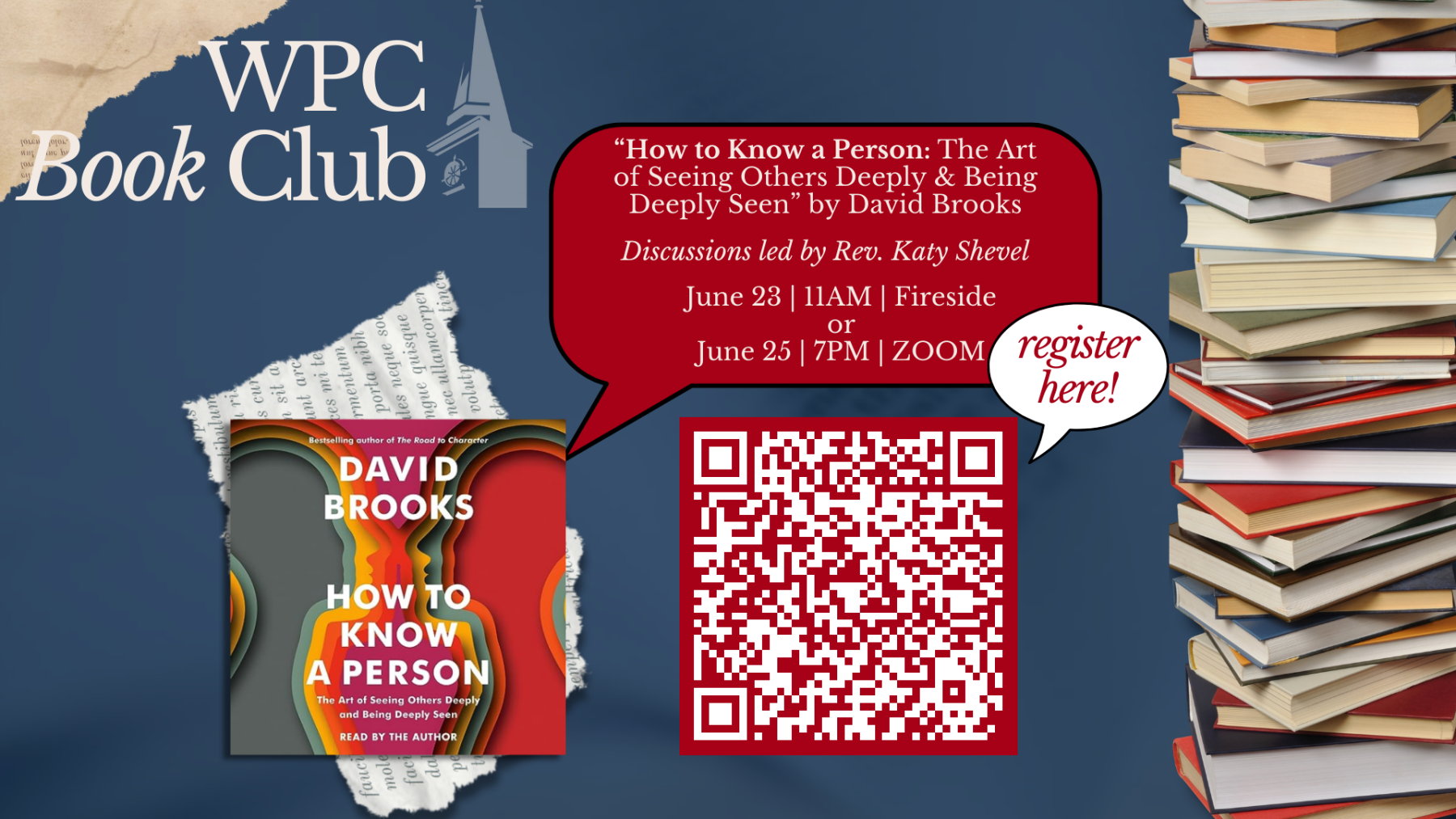 Book Club: How to Know a Person by David Brooks