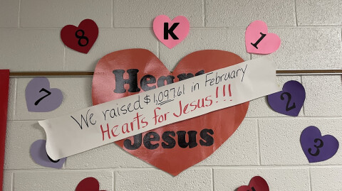 Hearts for Jesus school offering campaign benefits COFA
