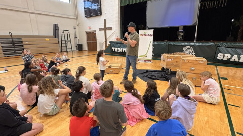 Summer Camp gets a visit from animals