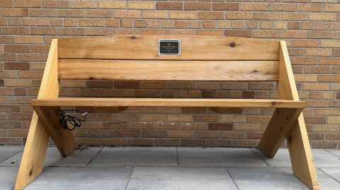 Eagle Scout Project honors late Maintenance Director