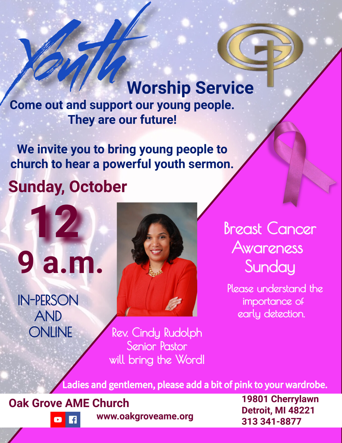 Youth Sunday Worship - October 12, 2025