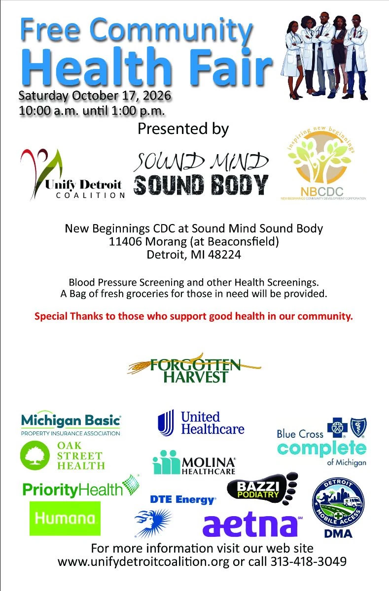 NBCDC HEALTH FAIR - VOLUNTEERS NEEDED 