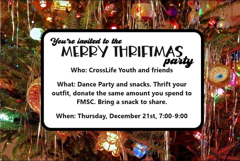 Thriftmas CrossLife Youth