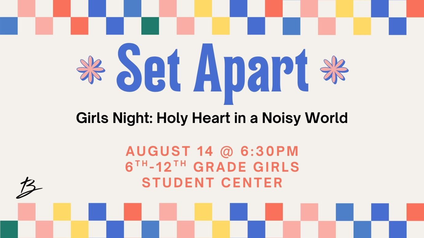 Set Apart- Girls Night