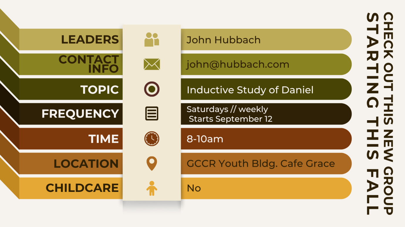 Daniel Bible Study 