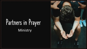 Partners in Prayer Ministry