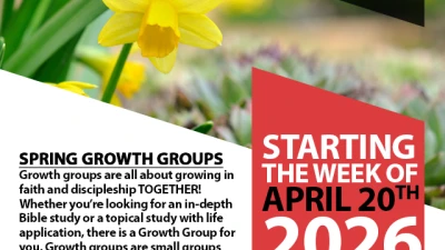 2026 Spring Growth Groups