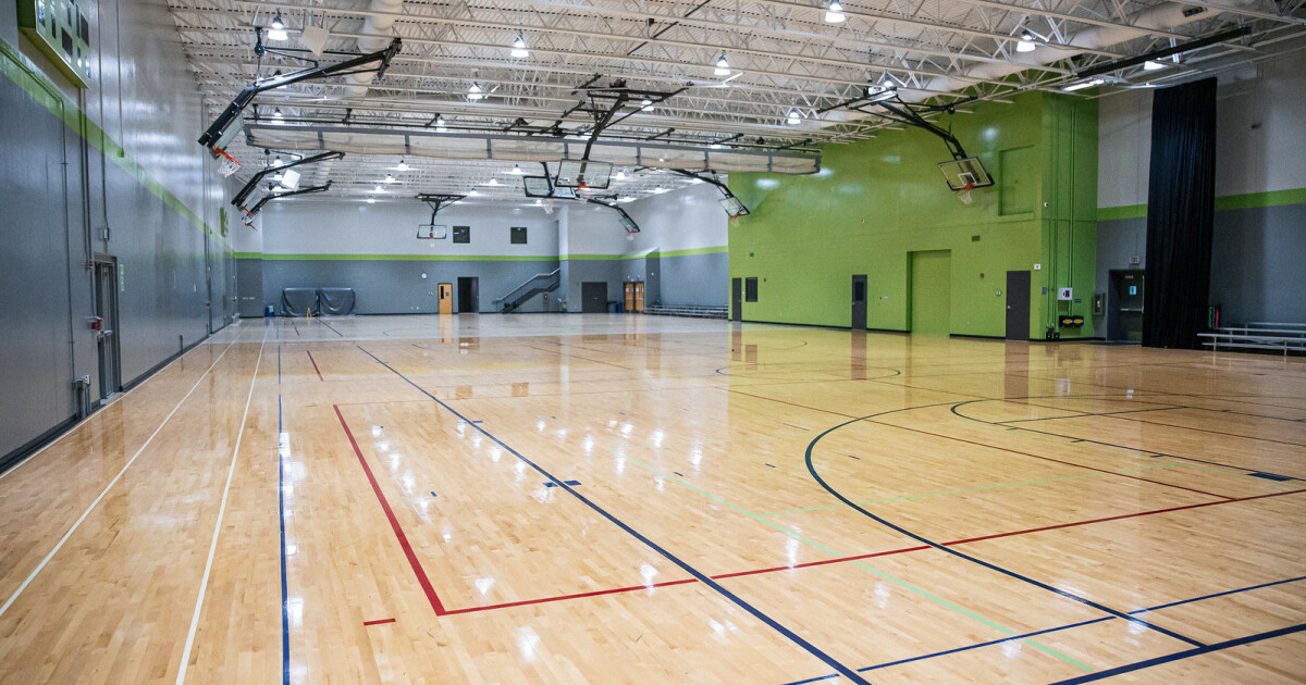 Basketball courts and walking track are open on Tuesdays and Thursdays from 6:15 - 8 a.m.  Basketballs are available for check out.  