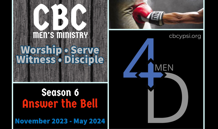4D Men's Ministry 2023-2024 "Answer the Bell"