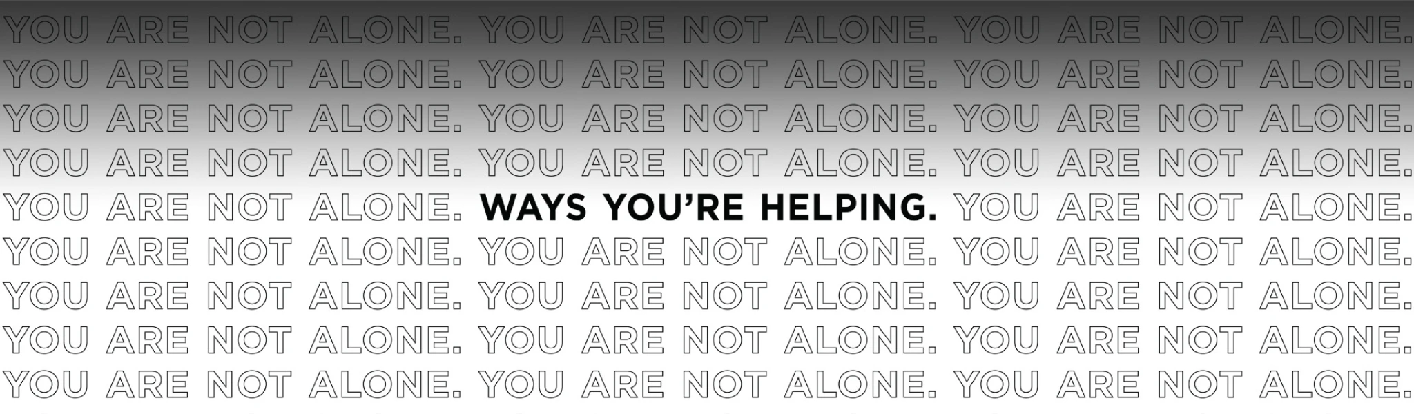 Your generosity and faithfulness in this crisis is providing help to COVID patients, firefighters, nurses and thousands of others. Thank you, Connection Pointe, for the WAYS YOU'RE HELPING!