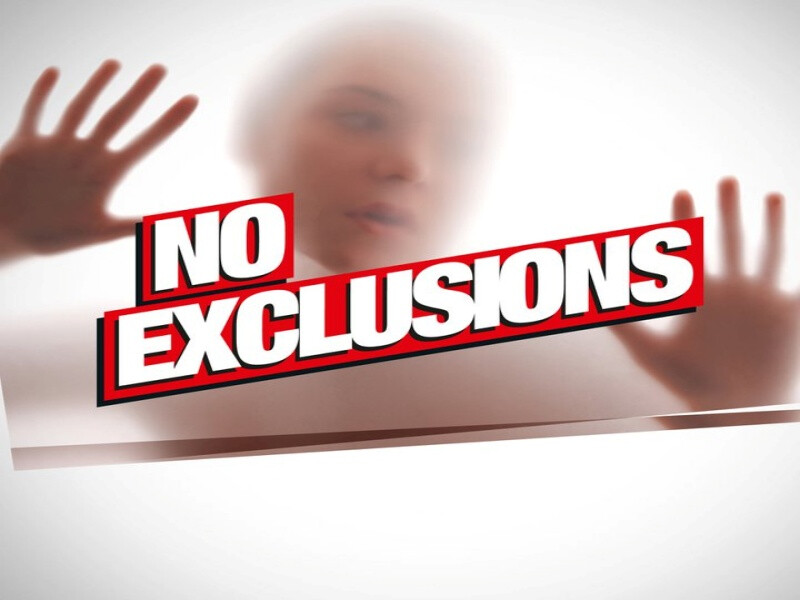No exclusions (10:30AM)