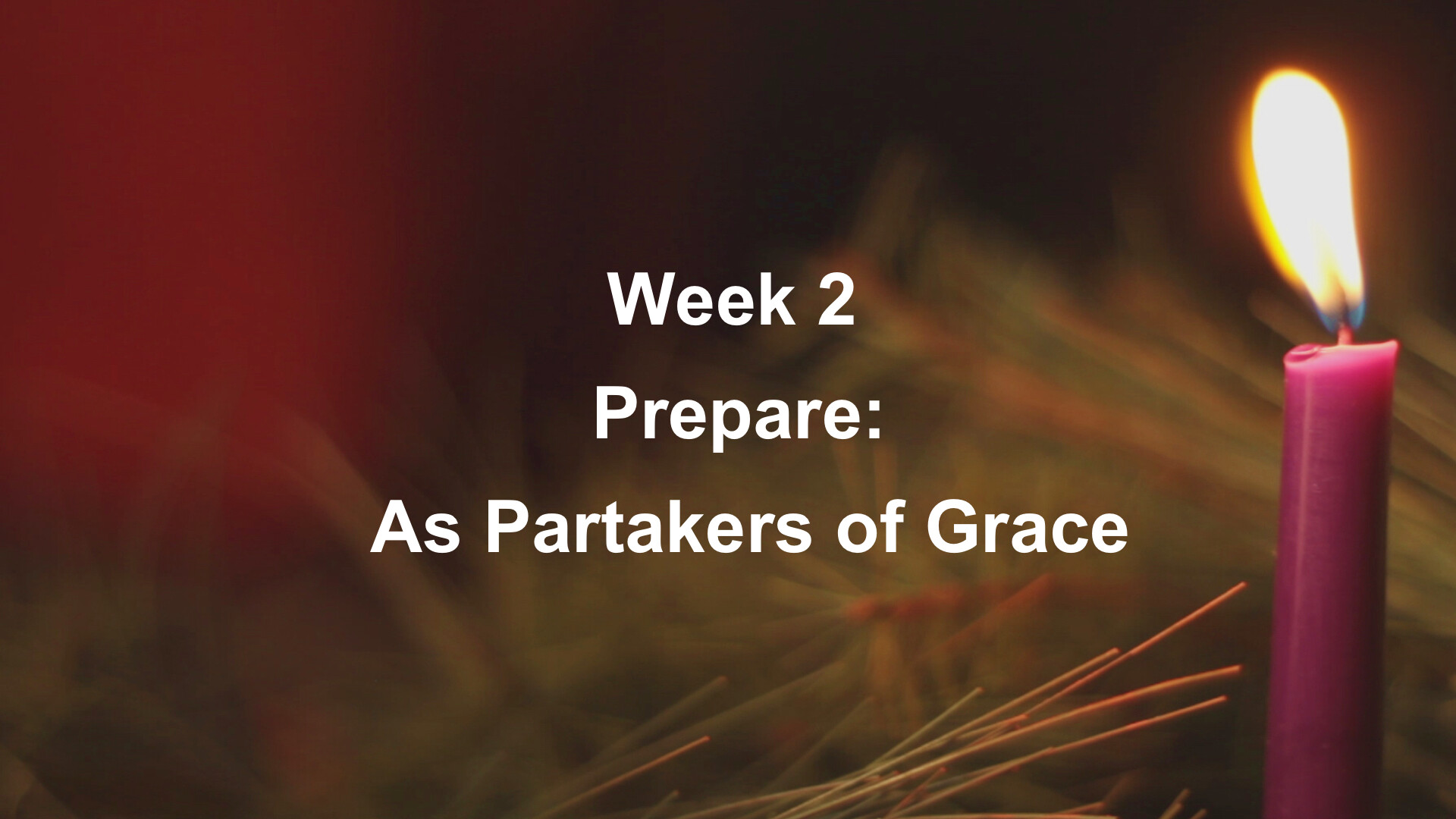 Partakers of Grace