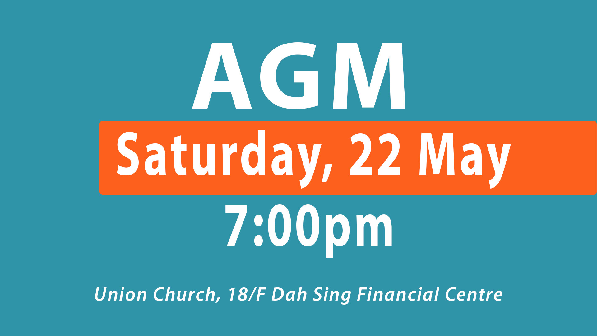 AGM notice