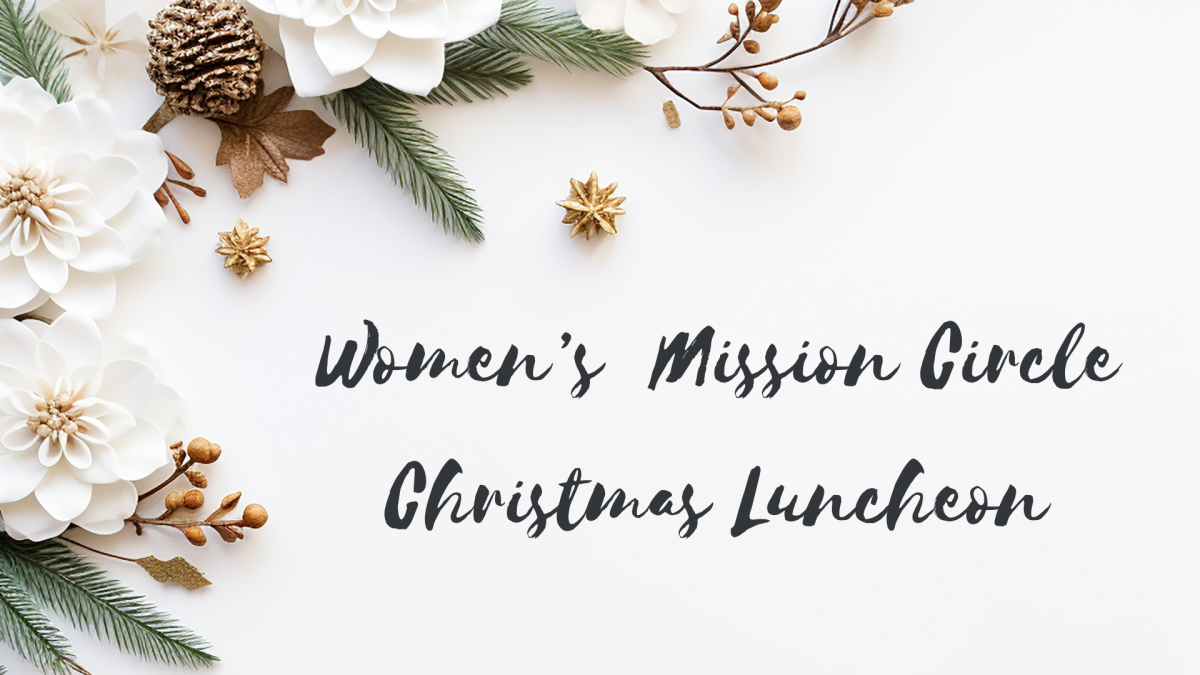 Women's Mission Circle - Christmas Luncheon