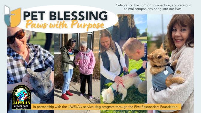 Pet Blessing: Paws with Purpose