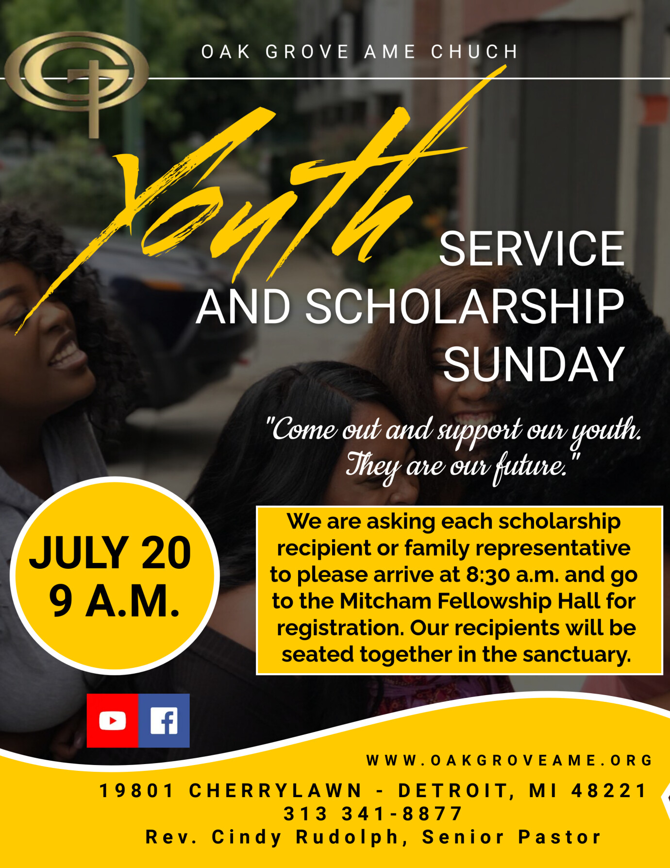 Scholarship Celebration Worship Sunday - July 20, 2025