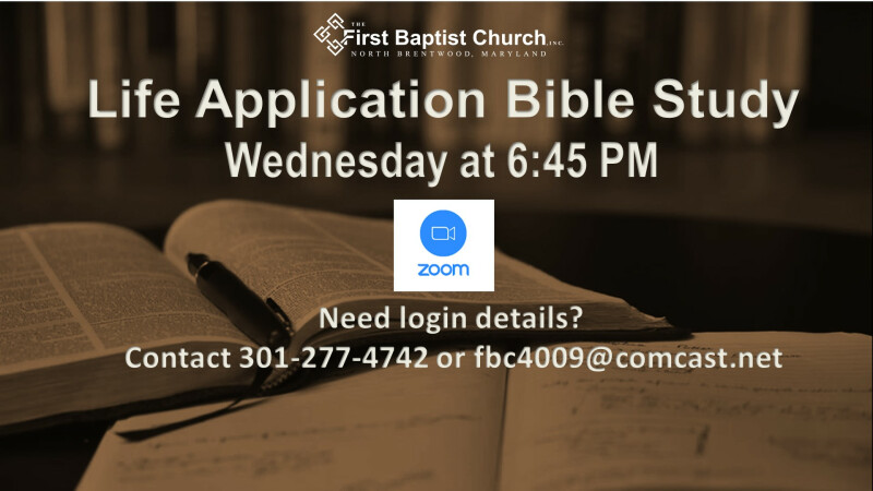 Life Application Bible Study 