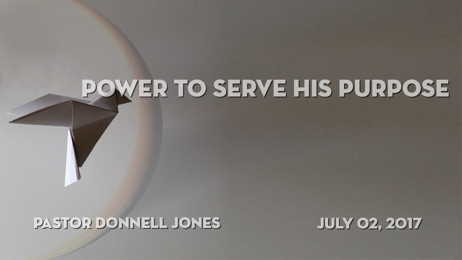 Power To Serve His Purpose episode artwork