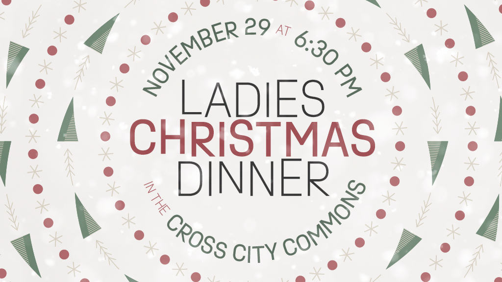 Ladies Christmas Dinner & Serve Project