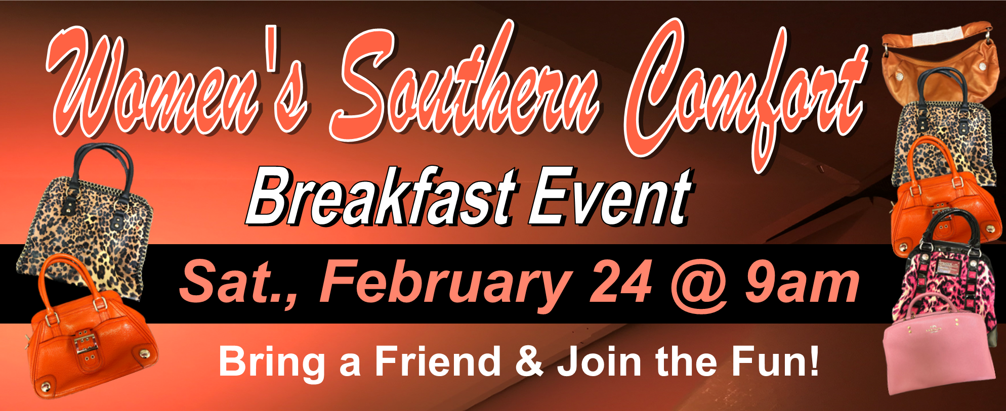 Wonen's Southern Comfort Breakfast Event Web Bannerr