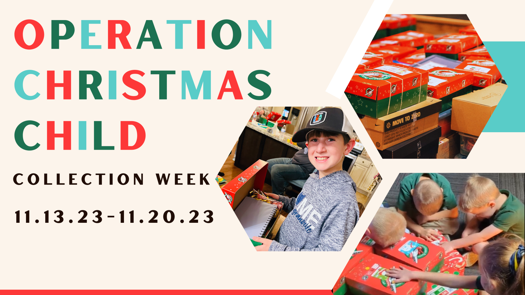 Operation Christmas Child - Collection Week | Spring Hills Baptist Church