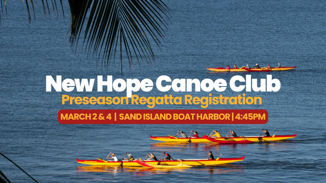 New Hope Canoe Club - Preseason Regatta Registration 