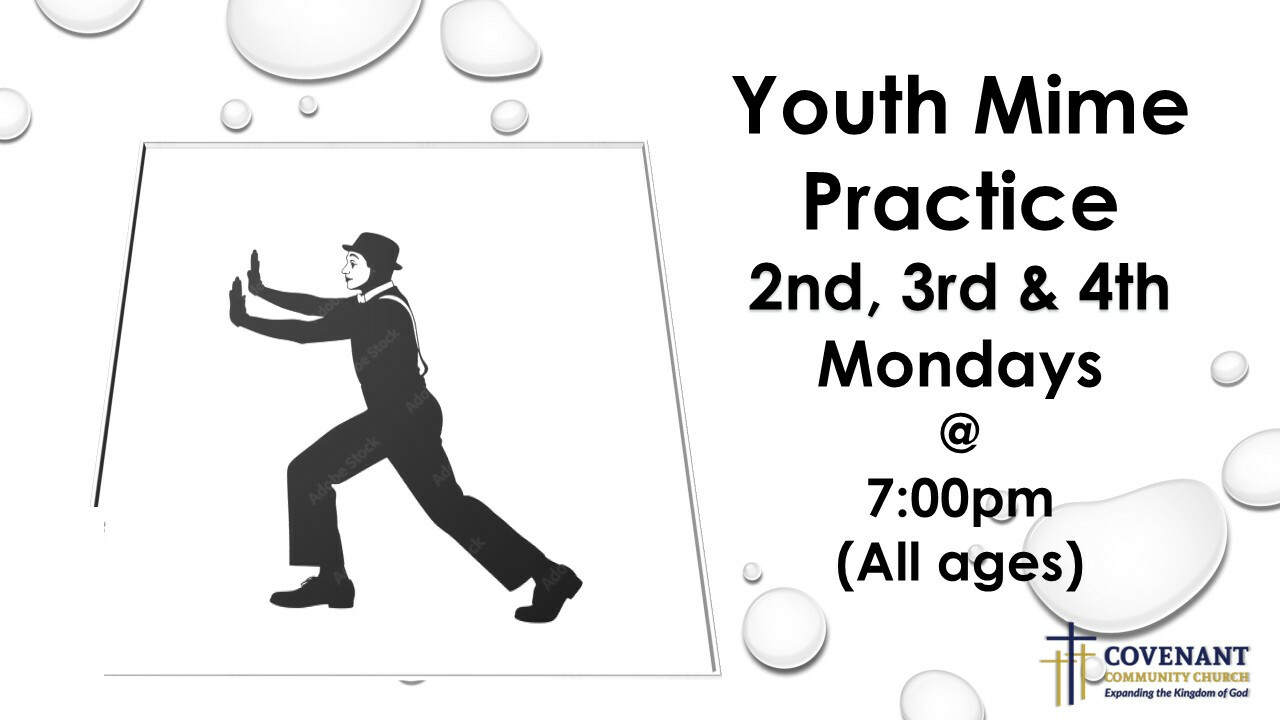 Youth Mime Practice