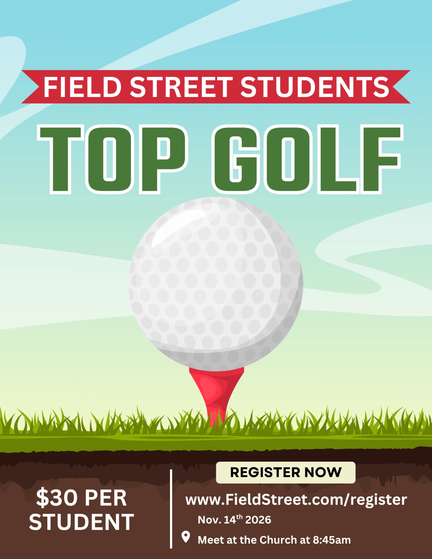 Students TopGolf 2026