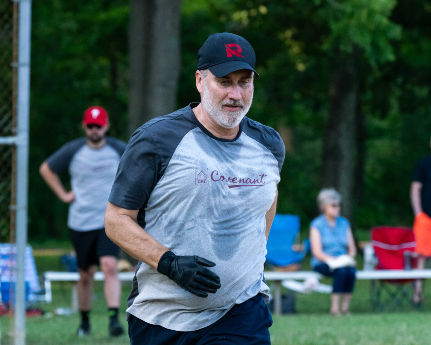 Softball Game at Branchwood Park